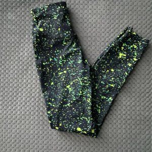 Lululemon Base Pace High Rise Crop 23" Sparks Fly Multi Size 2